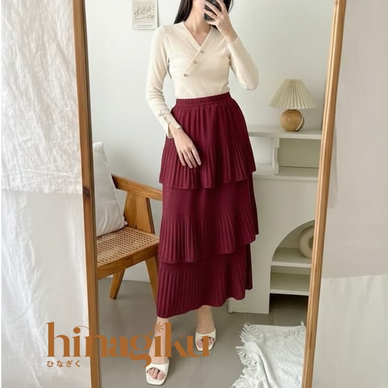 HNGK Rok Plisket Ruffle B89 4