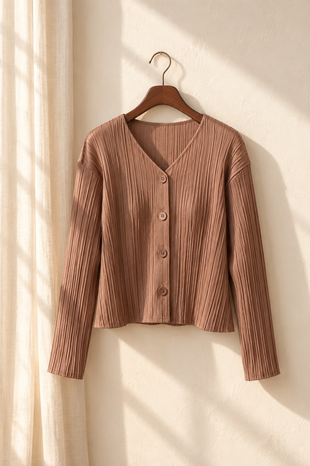 HNGK Niban Crop Cardigan A02
